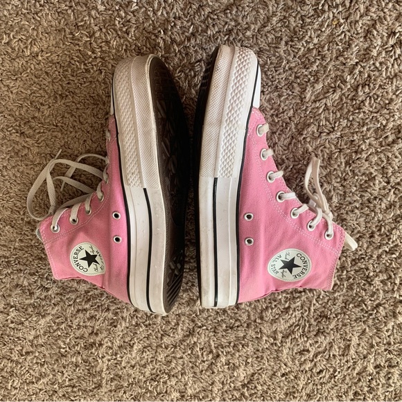 Converse Chuck Taylor All Star High-Top Sneakers Pink - Picture 8 of 16